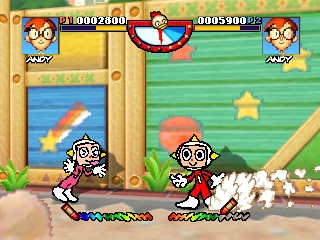 Rakuga Kids (Japan) In game screenshot